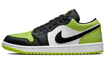 Nike Air Jordan 1 Low "Vivid Green Snakeskin" - 1