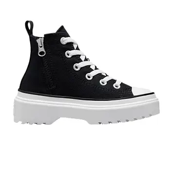 Converse Chuck Taylor All Star Lugged Lift Platform High PS Black White - 1