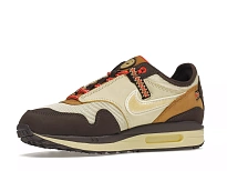 Фото № 2 с приближением к товару «‎Nike Air Max 1 Travis Scott Cactus Jack Baroque Brown»