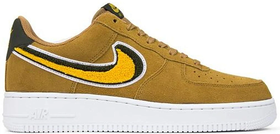 Фото № 1 с приближением к товару «‎Nike Air Force 1 Low 3D Chenille Swoosh Muted Bronze»