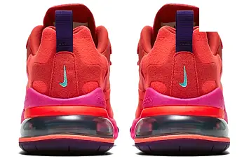 Nike Wmns Air Max 270 React 'Mystic Red Pink Blast' - 7
