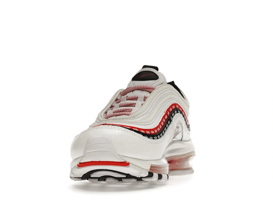 Фото № 3 с приближением к товару «‎Nike Air Max 97 Sketch Logo White Black Red»