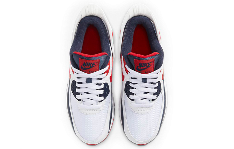 Фото № 4 с приближением к товару «‎Nike Air Max 90 FlyEase (GS) BlackWhiteRed»