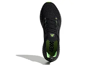 adidas Men's 4DFWD Shoes Black-Green - 4