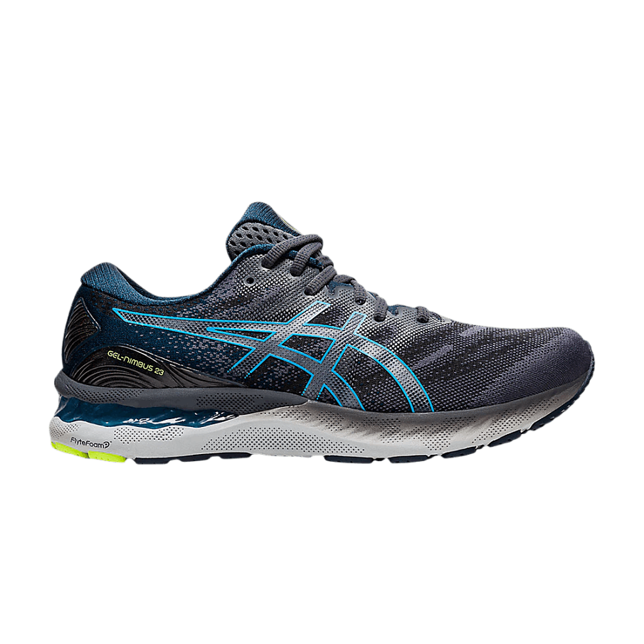 Фото № 1 с приближением к товару «‎Asics Gel Nimbus 23 Digital Aqua Grey»