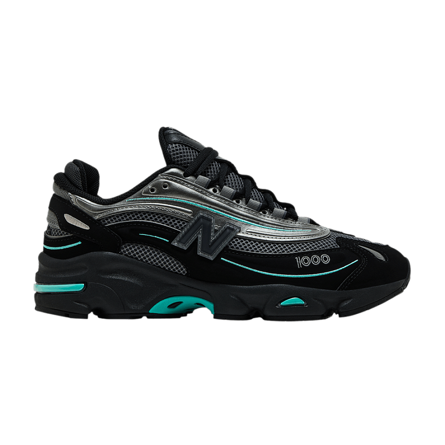 Фото № 1 с приближением к товару «‎New Balance 1000 Black Teal JD Exclusive»