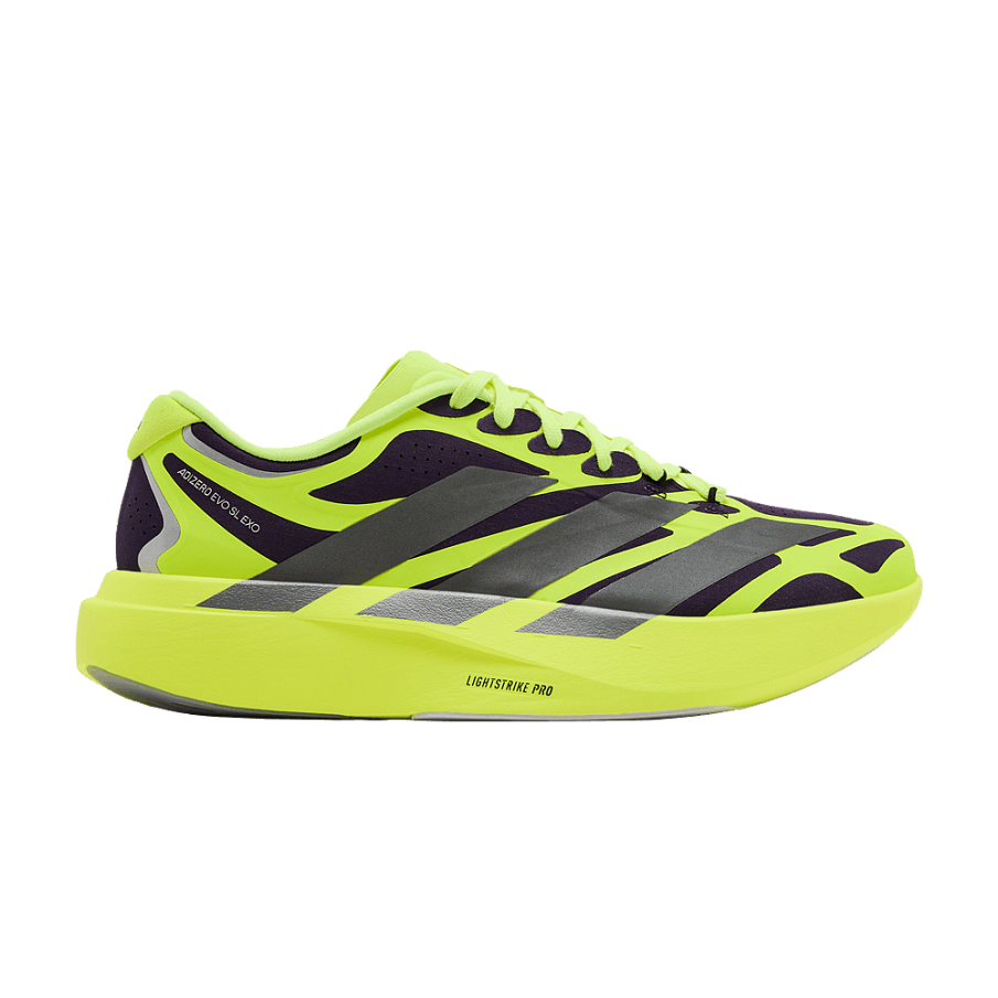 Фото № 1 с приближением к товару «‎adidas Adizero EVO SL EXO Aurora Plum Iron Metallic (KI4772)»