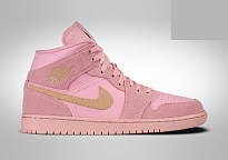 Фото № 1 с приближением к товару «‎Air Jordan 1 Mid Coral Gold»