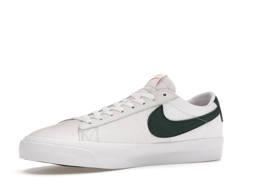 Фото № 3 с приближением к товару «‎Nike SB Zoom Blazer Low Pro GT ISO White Pro Green»
