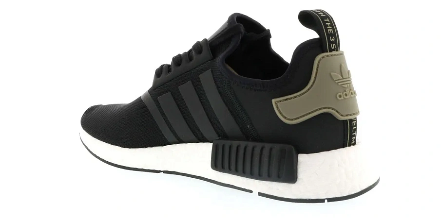 Фото № 4 с приближением к товару «‎adidas NMD R1 Core Black Trace Cargo»