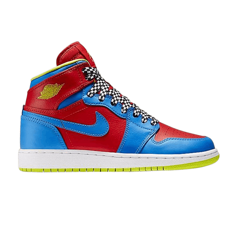 Фото № 1 с приближением к товару «‎Air Jordan 1 Retro High GS Racing Pack»
