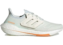 Фото № 1 с приближением к товару «‎adidas Ultra Boost 22 White Blue Tint Orange»