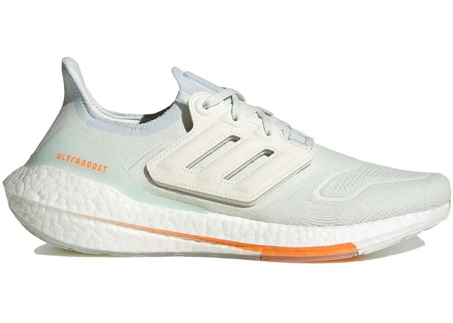 Фото № 1 с приближением к товару «‎adidas Ultra Boost 22 White Blue Tint Orange»