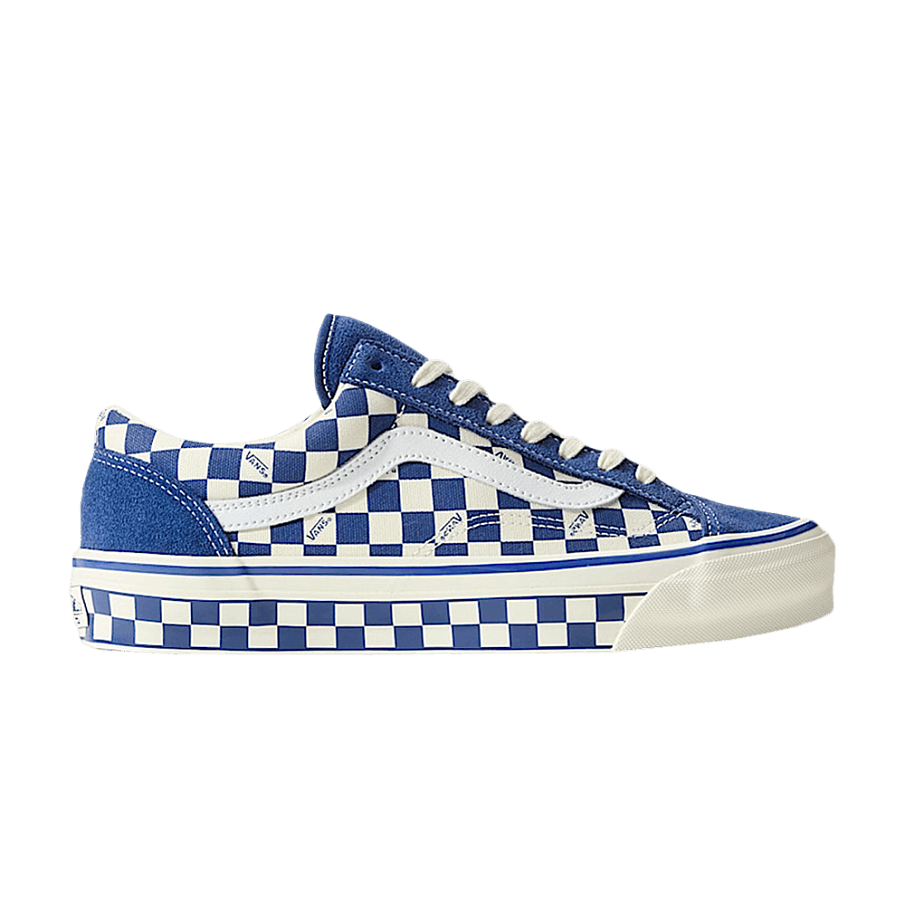Фото № 1 с приближением к товару «‎Vans Premium Old Skool 36 Checkerboard - True Blue»