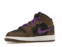 Фото № 6 с приближением к товару «‎Jordan 1 Mid Purple Mocha »