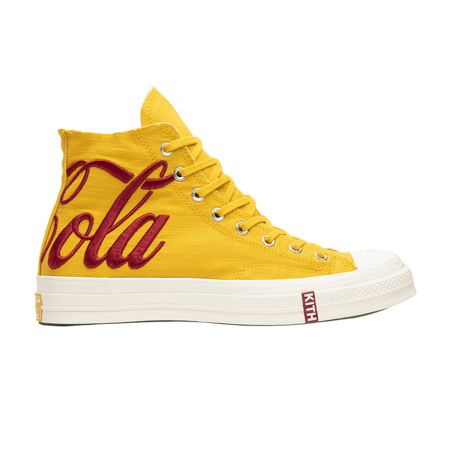 Фото № 1 с приближением к товару «‎Kith x Coca-Cola x Converse Chuck 70 Hi China»