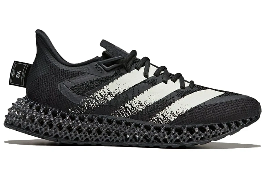 Фото № 1 с приближением к товару «‎adidas Y-3 4D Runner FWD Black White»
