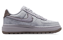 Фото № 2 с приближением к товару «‎Nike Air Force 1 Luxe "Dyed" Low-Top Casual Sneakers GreyPurple»