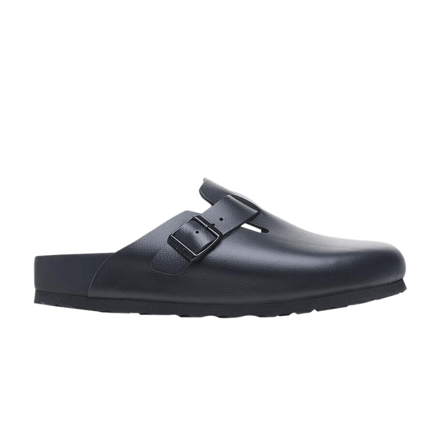 Фото № 1 с приближением к товару «‎Birkenstock Boston Smooth Leather Narrow Black»