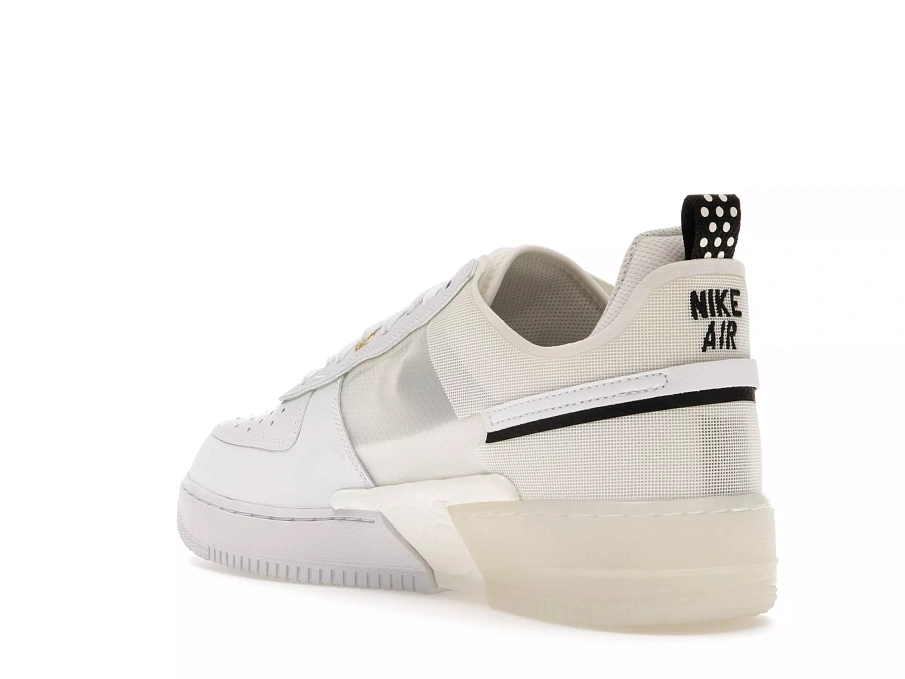Фото № 4 с приближением к товару «‎Nike Air Force 1 React 40th Anniversary Sail Gold (2022)»