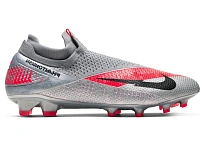 Фото № 1 с приближением к товару «‎Nike Phantom Vision 2 Elite DF FG Metallic Grey Crimson»