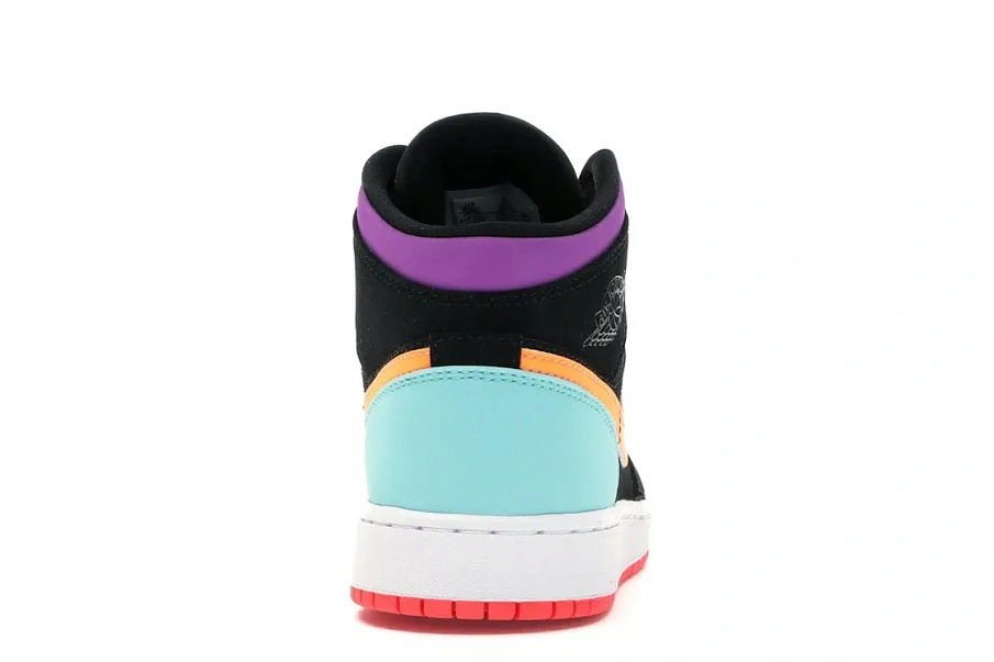 Фото № 4 с приближением к товару «‎Jordan 1 Mid Multi-Color »