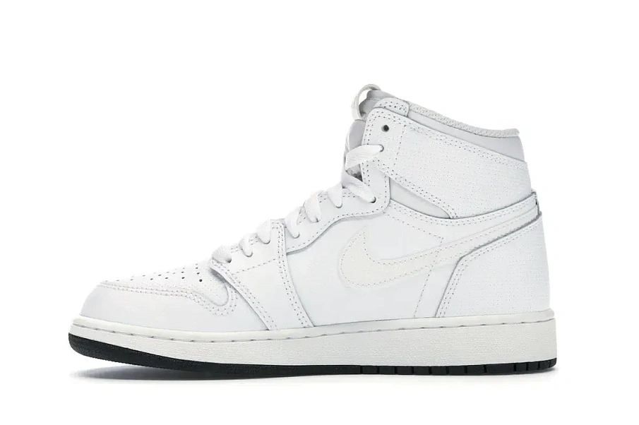 Фото № 3 с приближением к товару «‎Jordan 1 Retro High Perforated White »