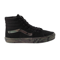 Фото № 1 с приближением к товару «‎Vans Sk8 Hi Black Camo»