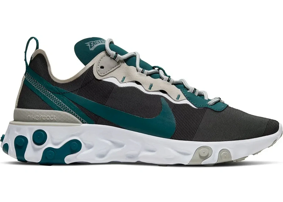Фото № 1 с приближением к товару «‎Nike React Element 55 Philadelphia Eagles»