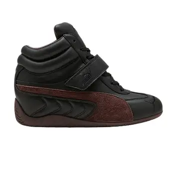 Puma Women's Speedcat Wedge Black Chocolate Brown - 1