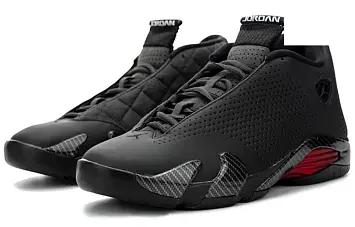 Air Jordan 14 Retro Se 'Black Ferrari' BlackAnthraciteVarsity Red - 4
