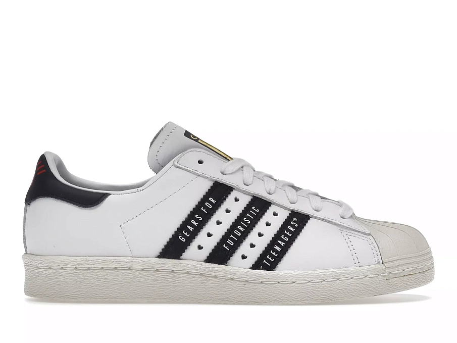 Фото № 1 с приближением к товару «‎adidas Superstar Human Made White Black»