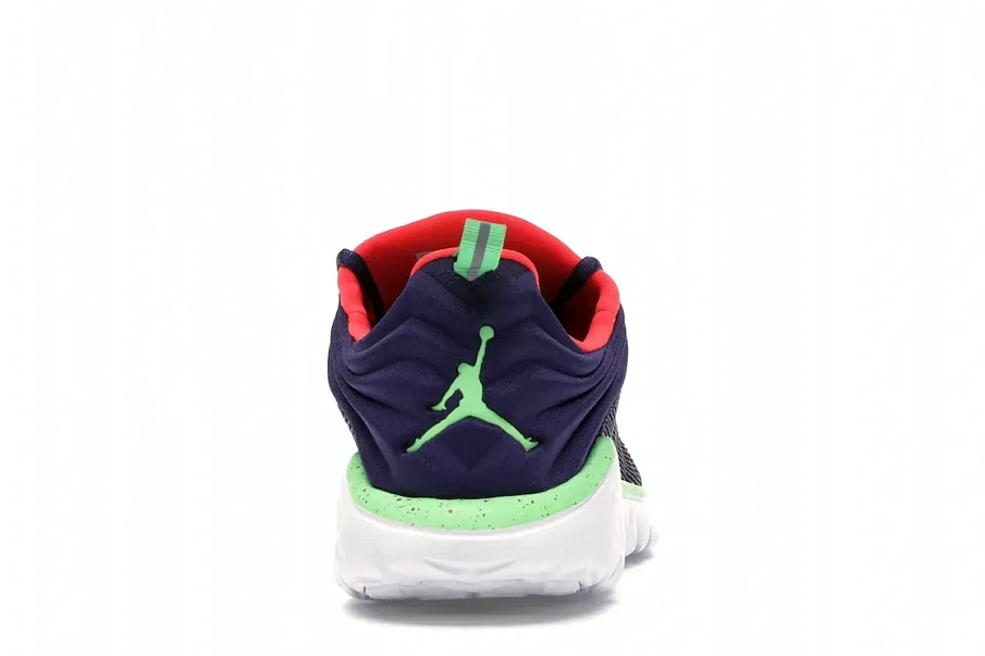 Фото № 4 с приближением к товару «‎Jordan Flight Flex Trainer Ink/Lt Psn Green-Infrrd 23-White»