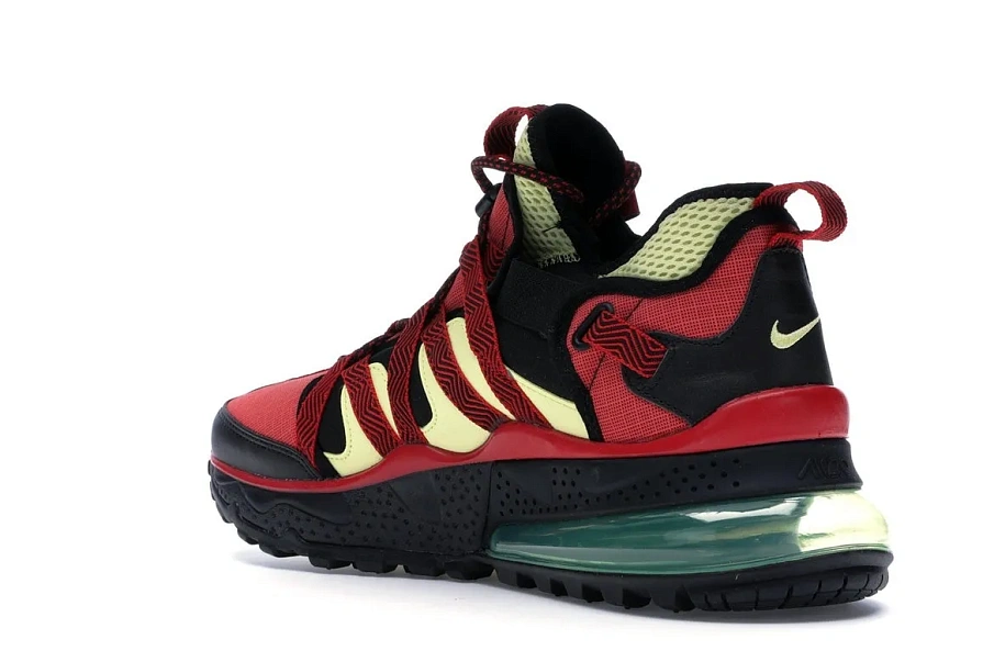 Фото № 5 с приближением к товару «‎Nike Air Max 270 Bowfin University Red Light Citron»