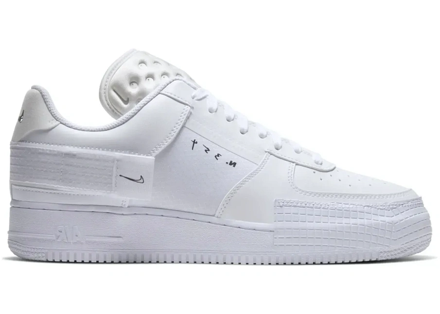 Фото № 1 с приближением к товару «‎Nike Air Force 1 Low Type Triple White»