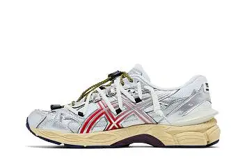 TOGA x ASICS Gel Cumulus 16 TG White Red Pure Silver - 4