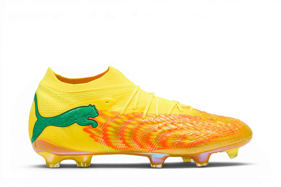 Фото № 2 с приближением к товару «‎Kidsuper x Puma Neymar Jr. Future 9 Ultimate Lemon Crush»