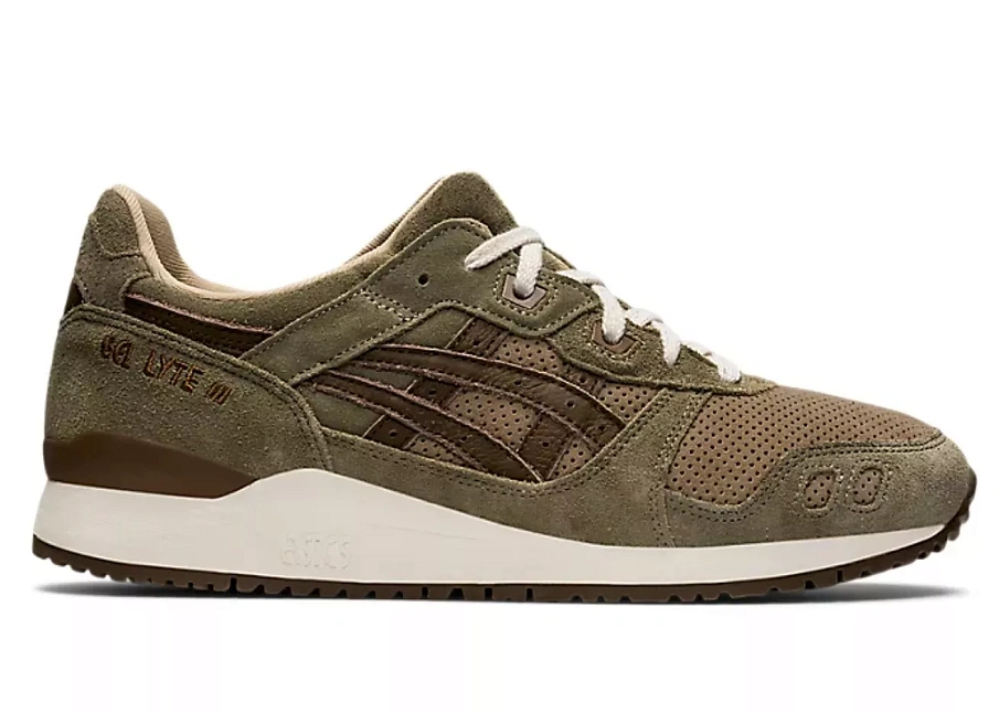 Фото № 1 с приближением к товару «‎ASICS Gel-Lyte III OG Wood Crepe Brown Storm»