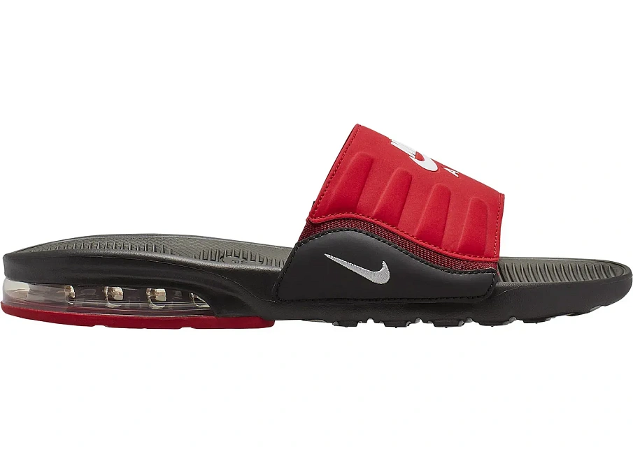 Фото № 1 с приближением к товару «‎Nike Air Max Camden Slide Black University Red»