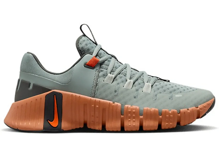 Фото № 1 с приближением к товару «‎Nike Free Metcon 5 Mica Green Campfire Orange»