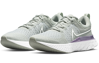 Фото № 3 с приближением к товару «‎Nike React Infinity Run FK 2 Wmns Shoes SilverPurpleGreen»