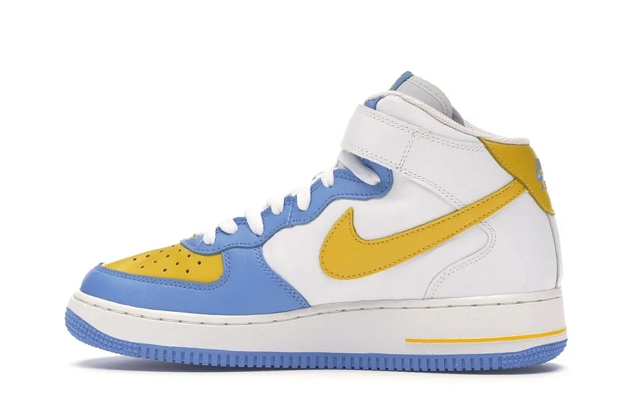 Фото № 5 с приближением к товару «‎Nike Air Force 1 Mid Legend Blue Maize»