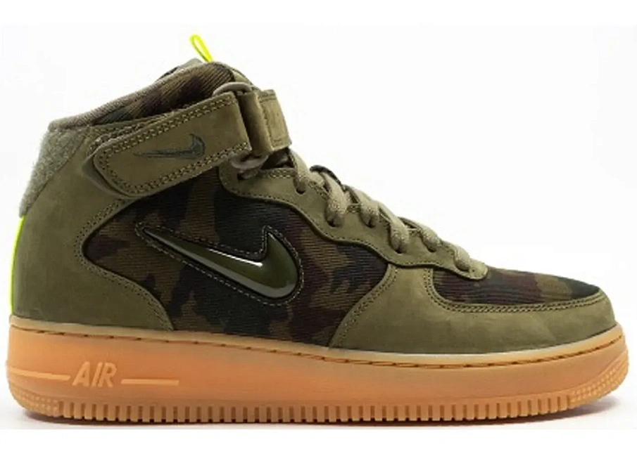 Фото № 1 с приближением к товару «‎Nike Air Force 1 Mid Country Camo France»