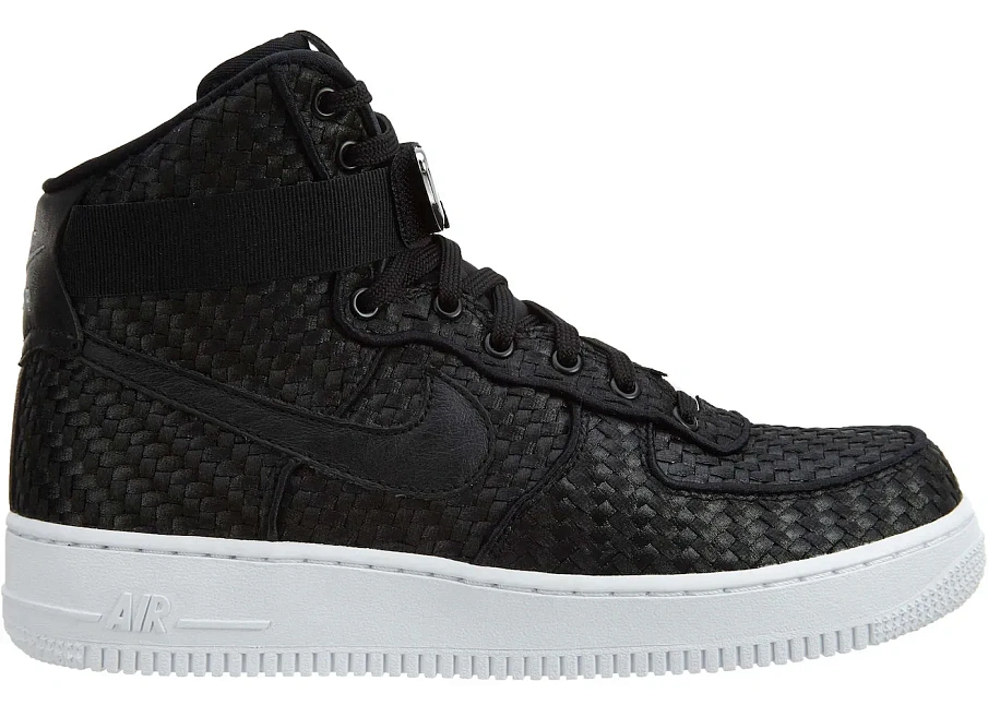 Фото № 1 с приближением к товару «‎Nike Air Force 1 High '07 LV8 Woven Black White»