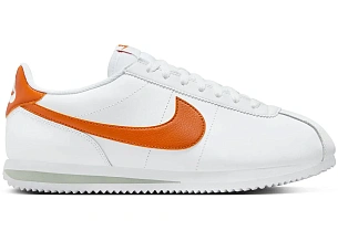 Nike Cortez White Campfire Orange
