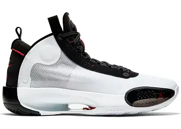 Jordan XXXIV White Black Red (AR3240-100-BQ3381-100)