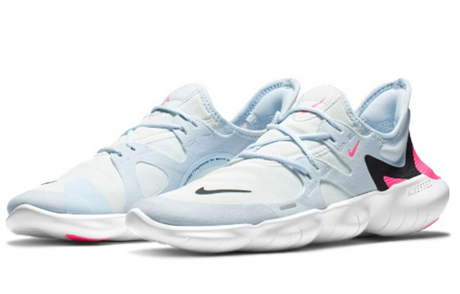 Фото № 3 с приближением к товару «‎Nike Free Rn 5.0 Running shoes pinkblue»