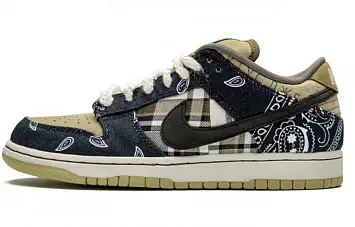Travis Scott x Nike Dunk SB Low Skate shoes Jackboys - 1