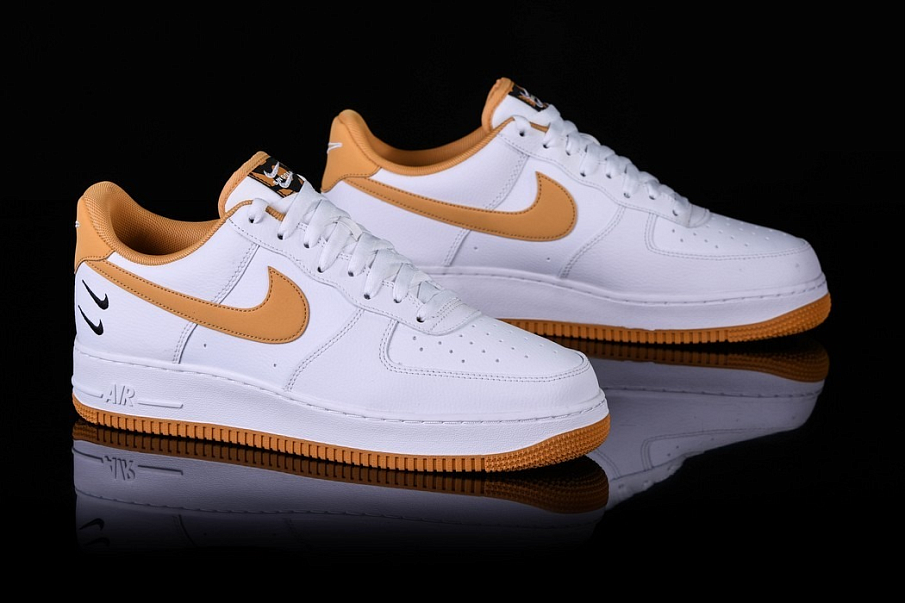 Фото № 4 с приближением к товару «‎Nike Air Force 1 ’07 Double Swosh Light Ginger »