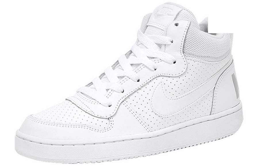 Фото № 3 с приближением к товару «‎Nike Court Borough Mid (GS) White»
